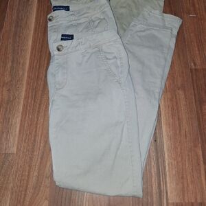 Aeropostale Skinny Khaki Pants